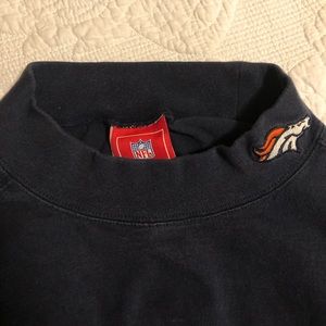 NFL Denver Broncos Navy Long Sleeve 2XL